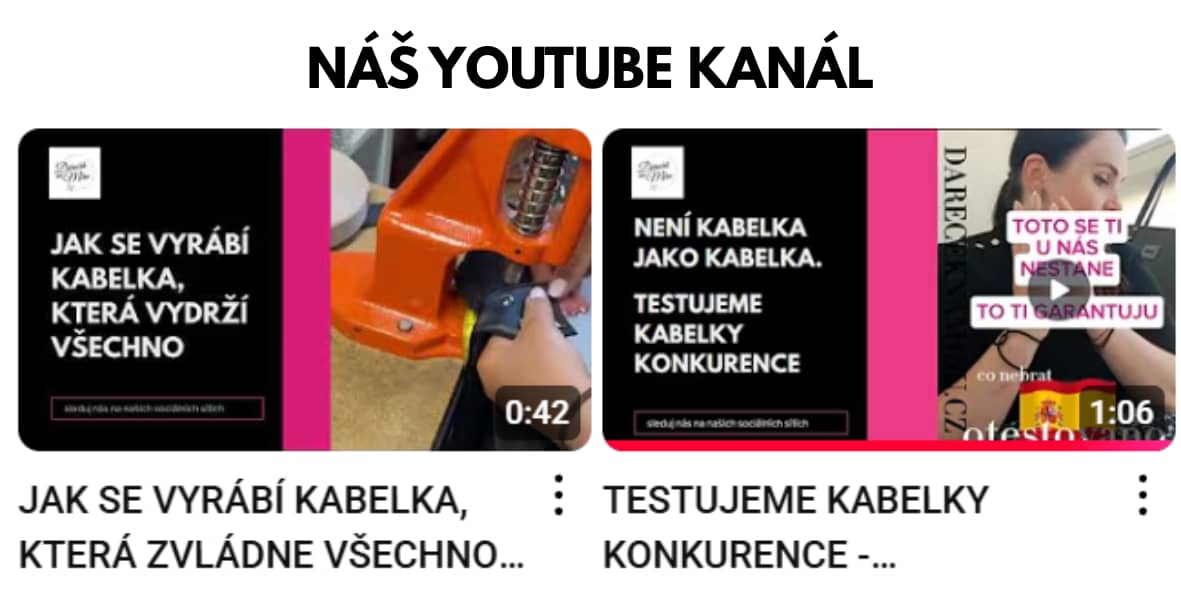 YOUTUBE KANÁL - DARECEKNAMIRU